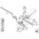 Genuine BMW Power steering loop (17107836857)