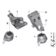 Genuine BMW Engine supporting bracket, right (22116857560)