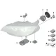 Genuine BMW Bracket headlight (63117311079)