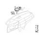 Genuine BMW Speaker mount, instrument panel (65126978052)