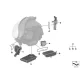 Genuine BMW Headlight driver module LED (63117409580)