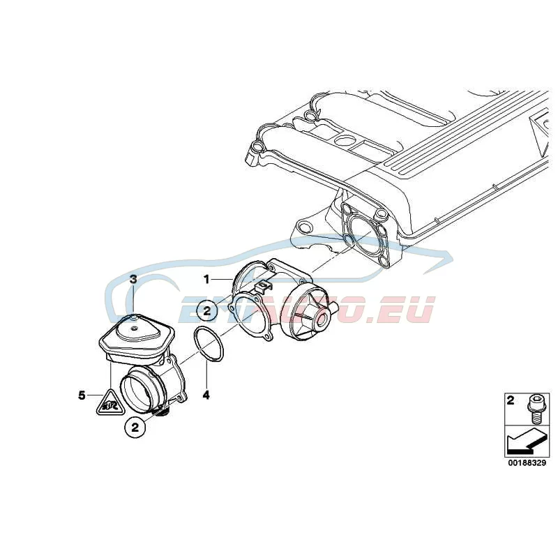 Genuine BMW Throttle (11717804384)