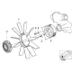 Genuine BMW FAN COUPLING (11527830486)