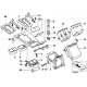 Genuine BMW Center console insert (51168160423)