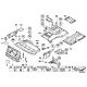 Genuine BMW LATERAL RIGHT ENGINE COMPARTM.SCREENING (51717892296)