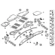 Genuine BMW Housing, microfilter,upper section,right (64316958816)