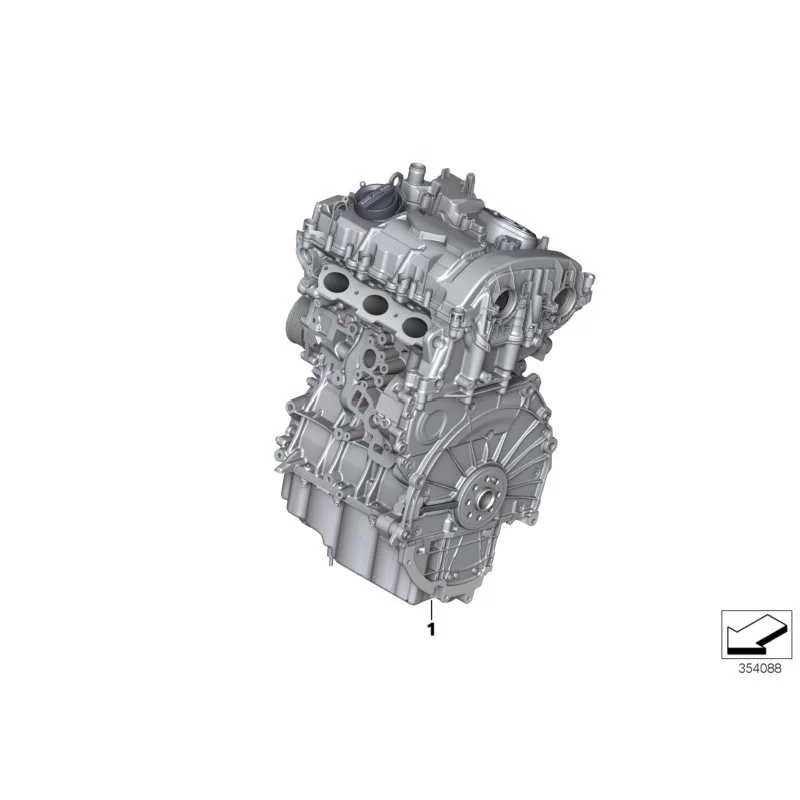 Genuine BMW Short Engine (11002352530)