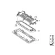 Genuine BMW Bracket, headlining loudspeaker, left (65136951985)