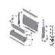 Genuine BMW Module mount, right (17117600538)