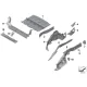Genuine BMW Trunk floor right (41007438652)