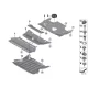 Genuine BMW Engine encapsulation, front (51757340168)