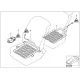 Genuine BMW Sensor mat, front seats (65776930683)