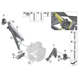 Genuine BMW i Engine mount, right (22116793356)