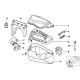 Genuine BMW E-box fan (12901438023)