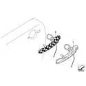 Genuine Mini Bow handle (51210422089)