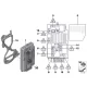 Genuine BMW Socket housing (12521744634)