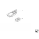 Genuine BMW Switch, window lifter, driver's side (61319217346)