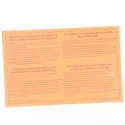 Genuine BMW Stick-on label (01290150777)