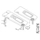 Genuine BMW Outer support (51166966746)