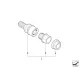 Original BMW Adapter mit Code (36136752767)