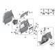 Genuine BMW Retainer for tie-down ring, left (41007401285)