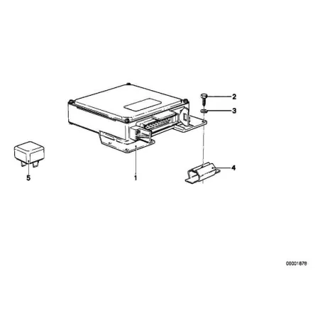 Genuine BMW EXCH.-CONTROL UNIT (12141309927)