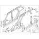 Genuine BMW Bracket, side panel, top (41218186756)