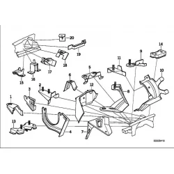 Оригинал BMW Кронштейн усилителя тормозов Пд (41148147939)
