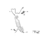 Genuine BMW Lambda-probe bracket (11787603767)
