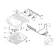 Genuine BMW Bracket, pulse generator (24341421201)