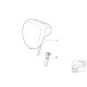 Genuine BMW Guide, headrest, lockable (52100804934)