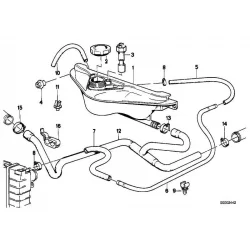 Genuine BMW Radiator cap (17111742231)