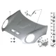 Genuine BMW Left engine hood hinge (41007449379)