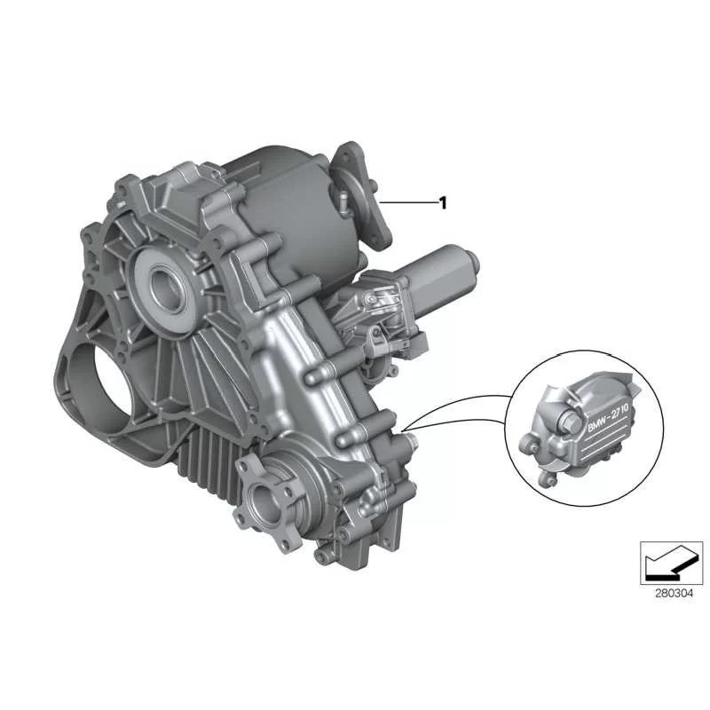 Genuine BMW Transfer box (27103455136)