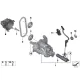 Genuine BMW Swing support bracket (22119812036)