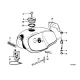 Genuine BMW Ignition key, foldaway (code) (51251453645)