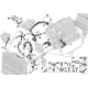 Genuine BMW Pipe, coolant pump-engine block (11537584550)