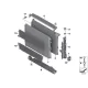 Genuine BMW Module mount, right (17119895624)