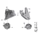 Original BMW Motortragbock rechts (22116784828)