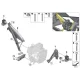 Genuine BMW Engine mount, left (22116887267)
