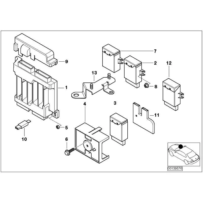 Genuine Mini Basic module (61356982115)
