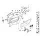 Genuine BMW Left trim panel insert (51438170325)