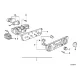 Genuine BMW Switch blower (64111387347)