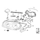 Genuine BMW Electronics box ALC uncoded (63117180829)
