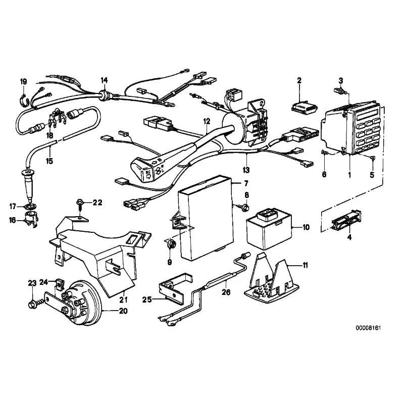 Genuine BMW Coding plug (65811385937)