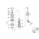 Original BMW Federbein hinten (33521093646)