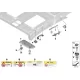 Genuine BMW Sun visor bracket (51167326405)