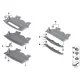 Genuine BMW Engine encapsulation, front (51758056725)