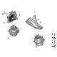 Genuine BMW Engine mount (22116780653)