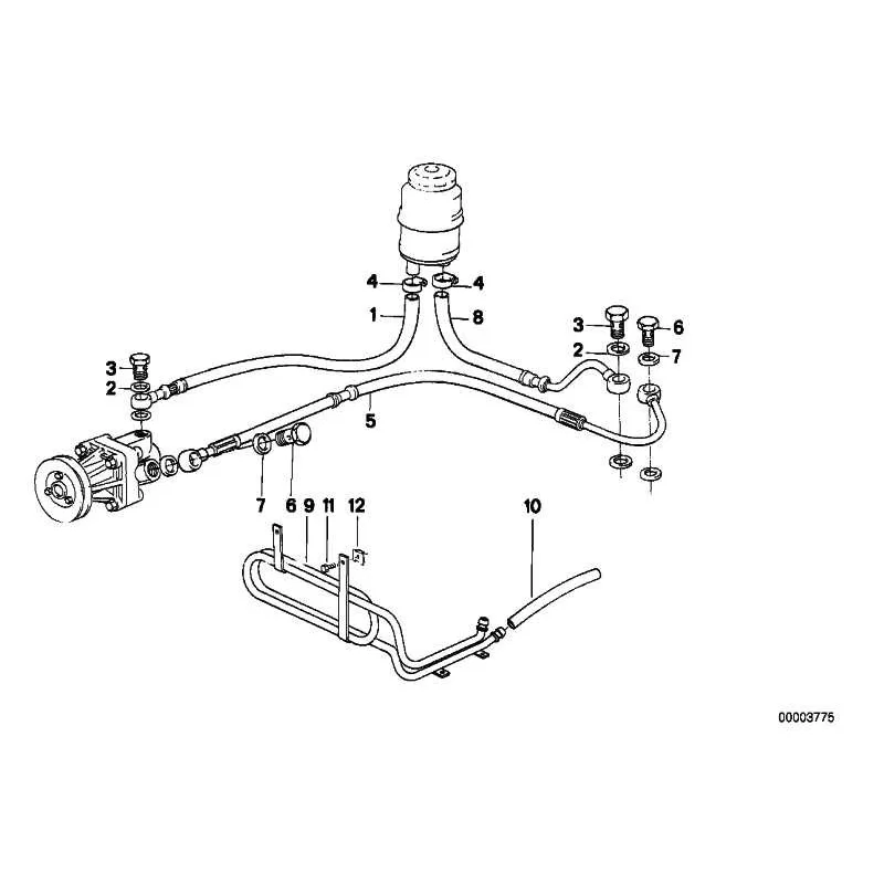 Genuine BMW Pipe (32411132481)